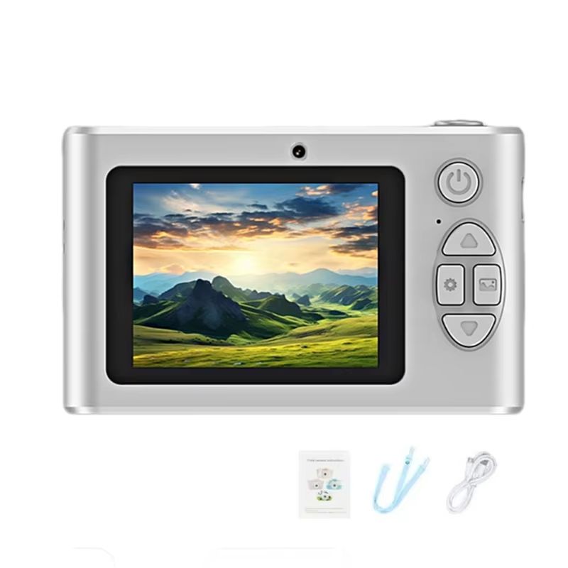 Small Camera CCD Sensor Cameras 44MP Double Lens 4K 3280x2160 Digital Shoot Camera for Boy Girls Children 896C