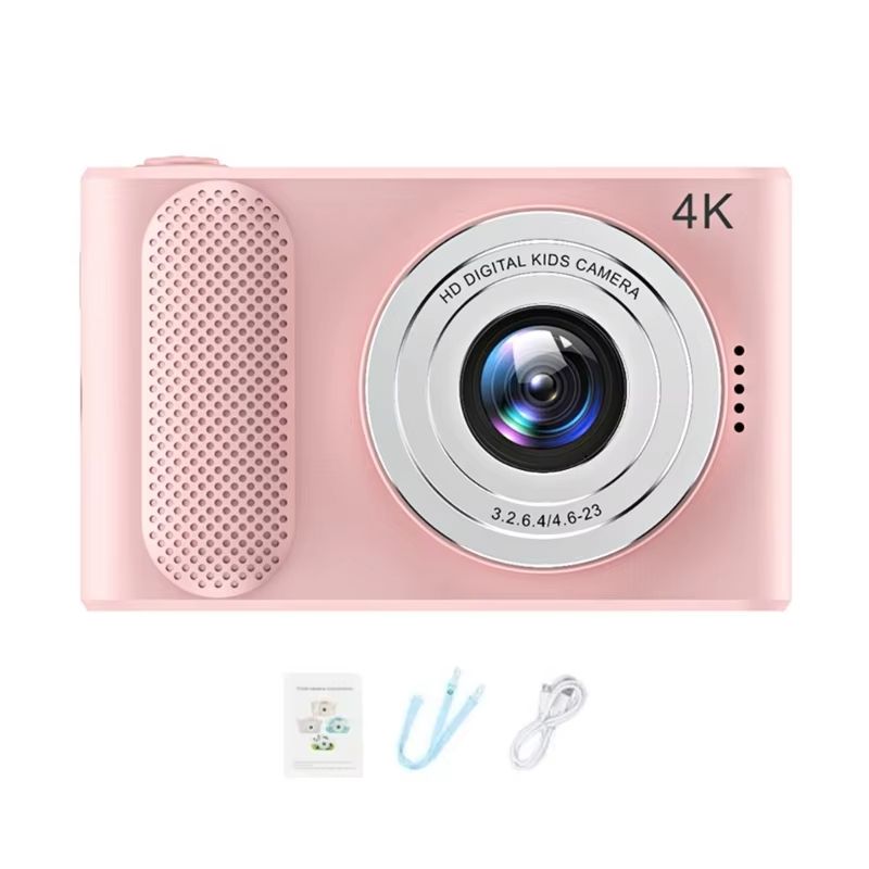 Small Camera CCD Sensor Cameras 44MP Double Lens 4K 3280x2160 Digital Shoot Camera for Boy Girls Children 896C