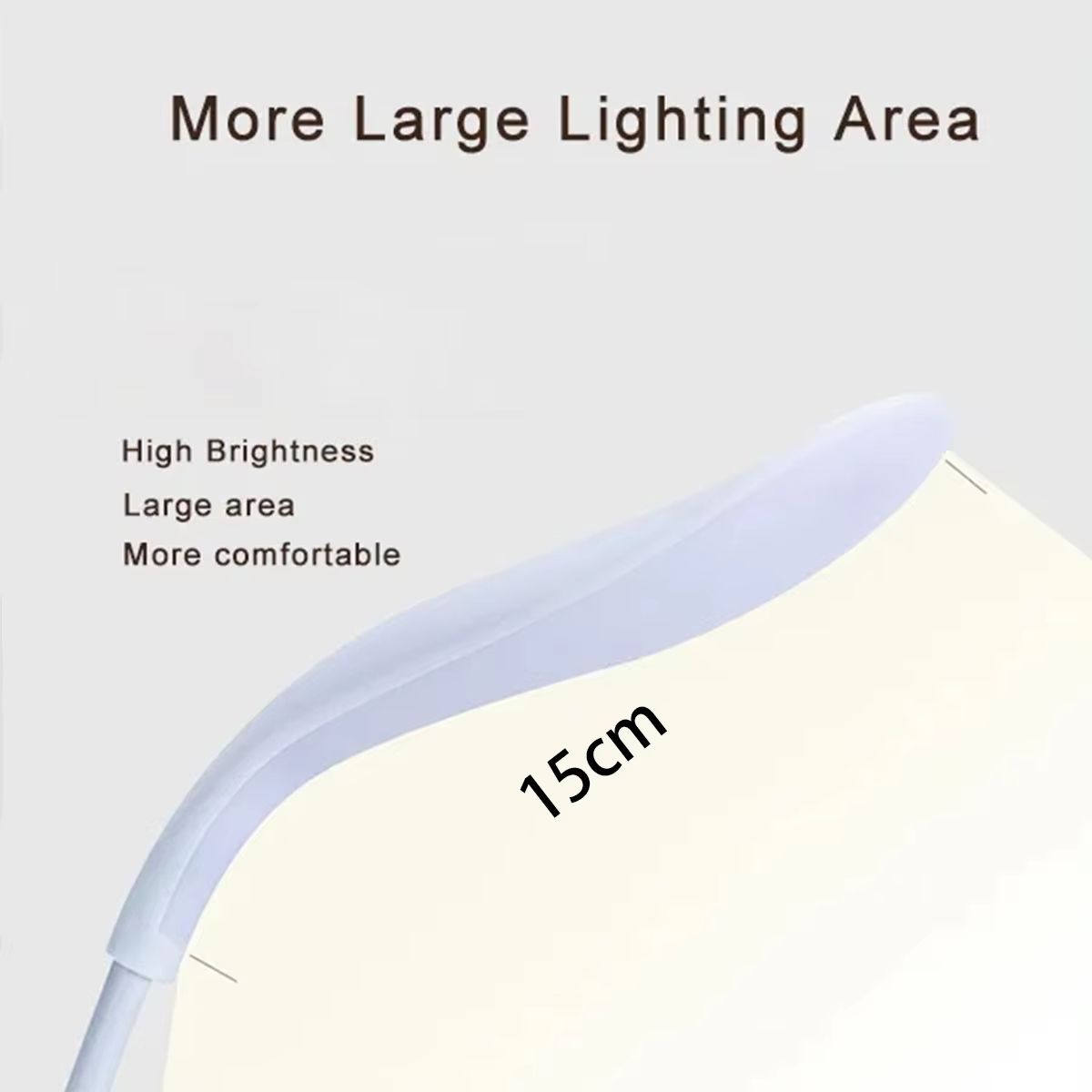 Portable USB Rechargeable Desk Lamp Touch 3 Modes Dimming Table Lamp Eye Protection For Office Bedroom Bedside Reading Light