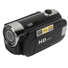 2.4 Inch Rotatable Screen Camcorder 1080P HD 16MP Digital Camera 16X Zoom HD Anti-shock Video Recorder with Fill Light