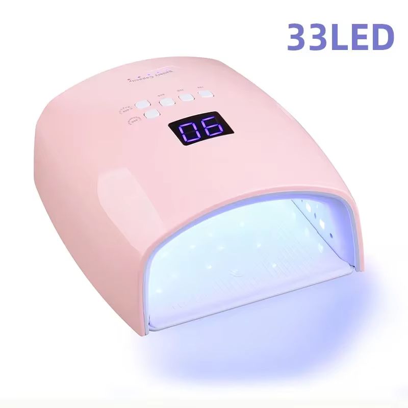 66W Rechargeable UV LED Nail Lamp with LCD Screen & 4 Timer Settings - Professional Manicure Tools for Home & Salon Use view 6