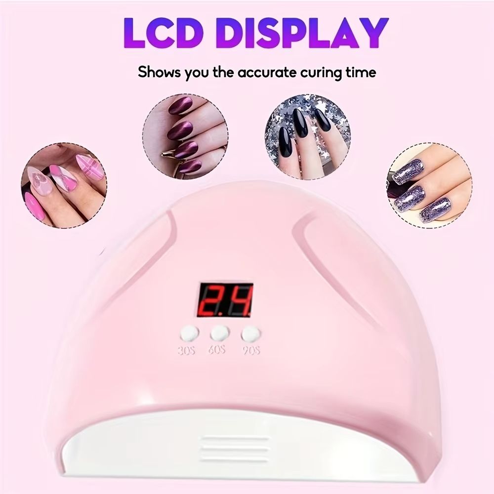 USB Nail Phototherapy Machine Nail Lamp 12 UV LEDs Light Curing 36W Nail Polish Gel Infrared Sensor Machine Nail Art