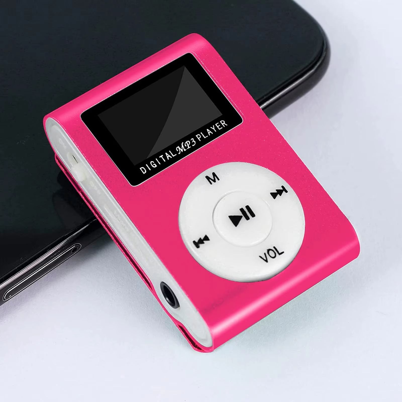 Mp3 Player for Sports Travelling USB Portable Music Player with Speaker LCD Screen Digital Music Long Standby Time