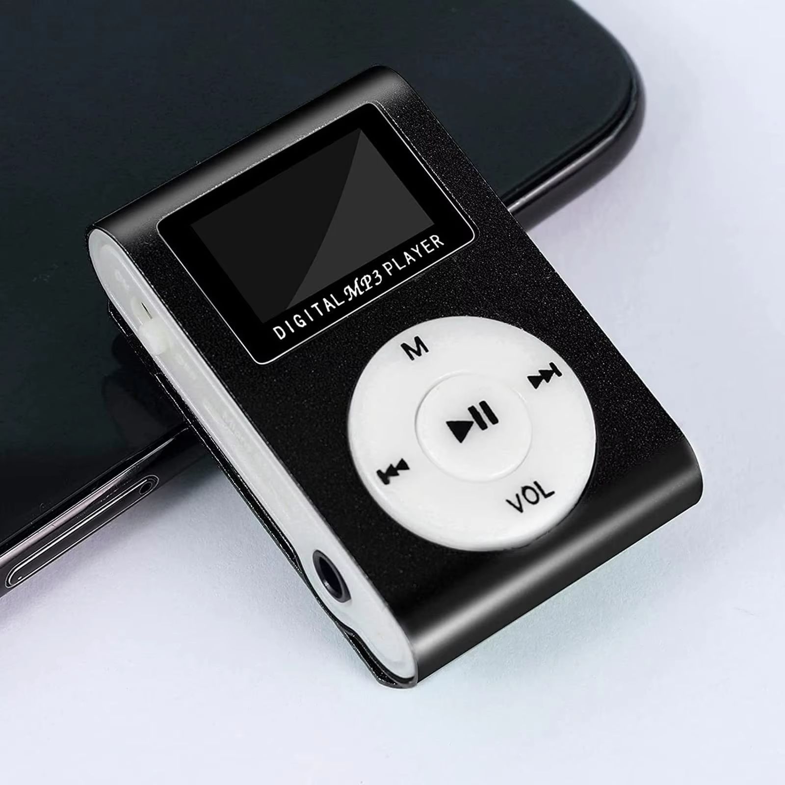 Mp3 Player for Sports Travelling USB Portable Music Player with Speaker LCD Screen Digital Music Long Standby Time