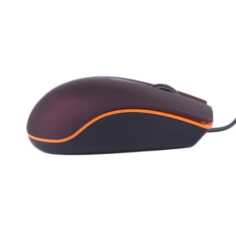 Wired Mouse 1200dpi Computer Office Mouse Matte Black USB Gaming Mice For PC Notebook Laptops Non Slip Wired Gamer Mouse