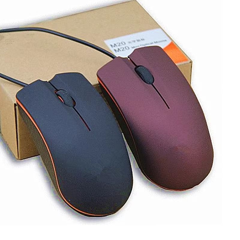 Wired Mouse 1200dpi Computer Office Mouse Matte Black USB Gaming Mice For PC Notebook Laptops Non Slip Wired Gamer Mouse