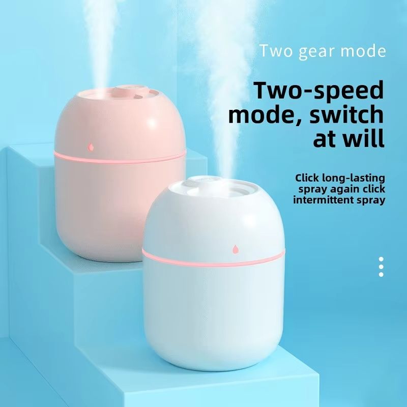 Portable Mini Humidifier USB Car Scent Air Humidifiers Silent Moisturizing Mist Maker Humidifier With Auto Shut-Off 2 Mist Modes
