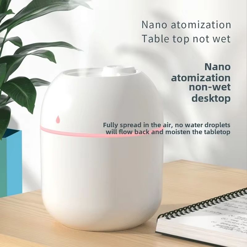 Portable Mini Humidifier USB Car Scent Air Humidifiers Silent Moisturizing Mist Maker Humidifier With Auto Shut-Off 2 Mist Modes