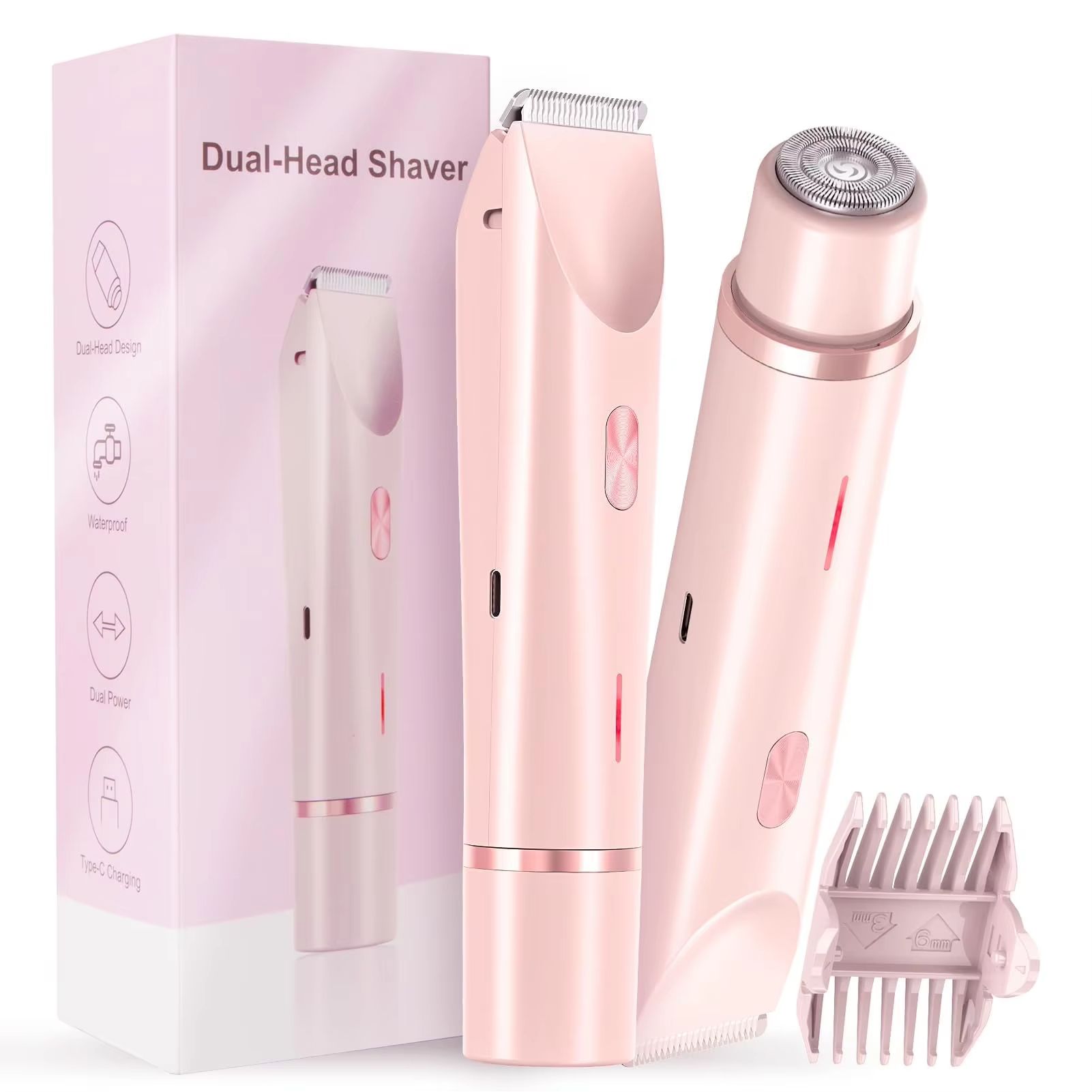 Best price for Electric Shaver for Women Waterproof Wet & Dry Hair ...