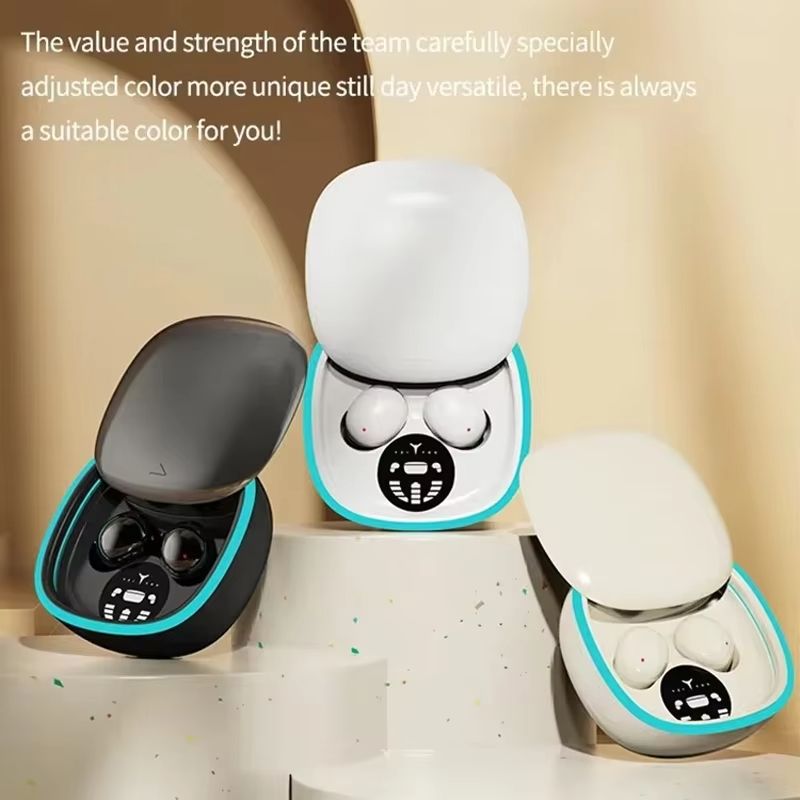 Noise Reduction Game Call Headphones 2025 New MINI Ultra Small Mini Invisible Wireless Bluetooth Earphones In Ear Sleep Earbuds