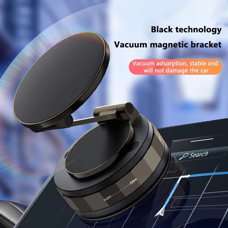 Vacuum Suction Phone Holder Magnetic Car Navigation Bracket 360 Degree Rotation For Iphone Huawei Multyple Phone Hot Selling