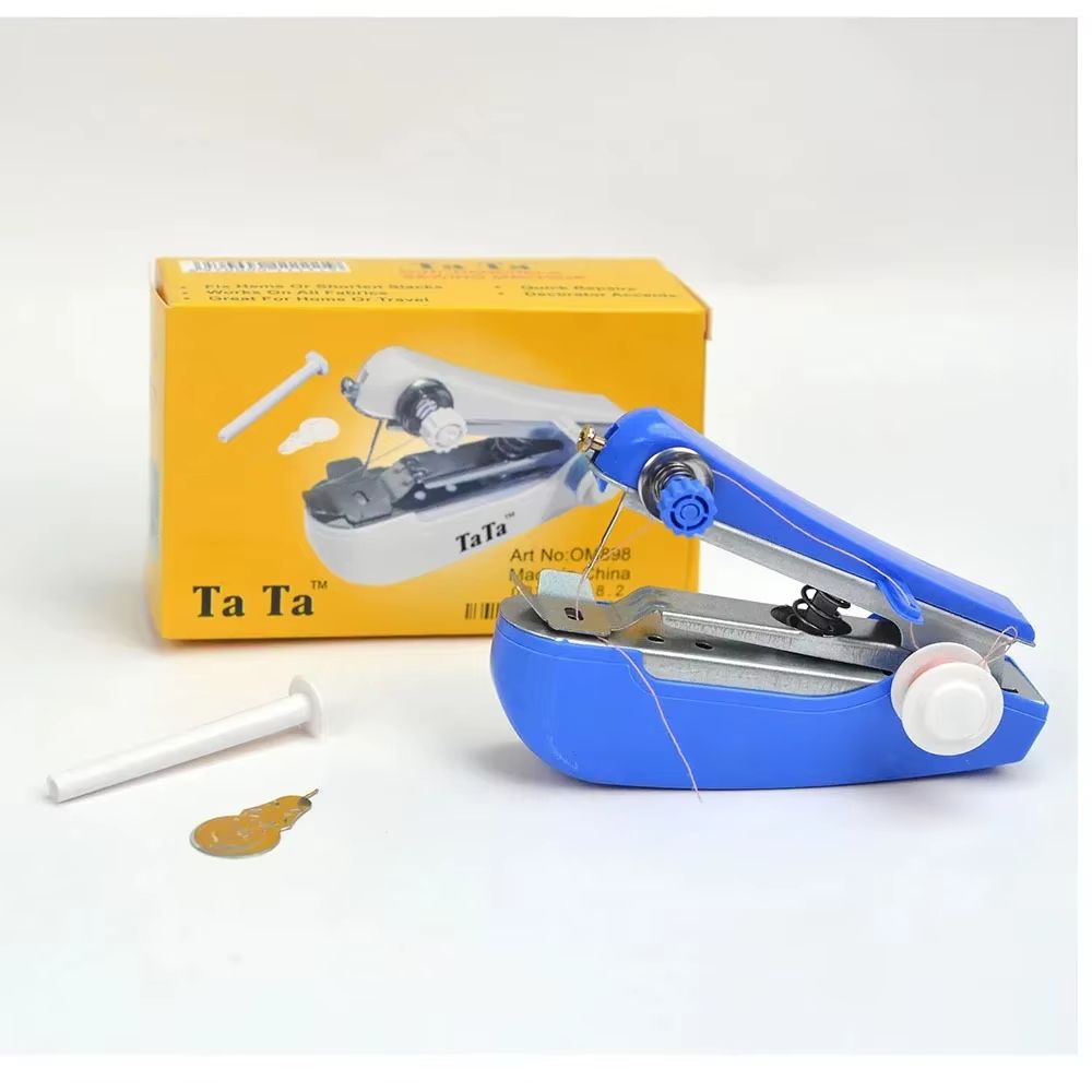 Portable Mini Cordless Stitch Machines Manual Sewing Machine Useful for DIY Household Clothes Leather Handheld Tools Accessories