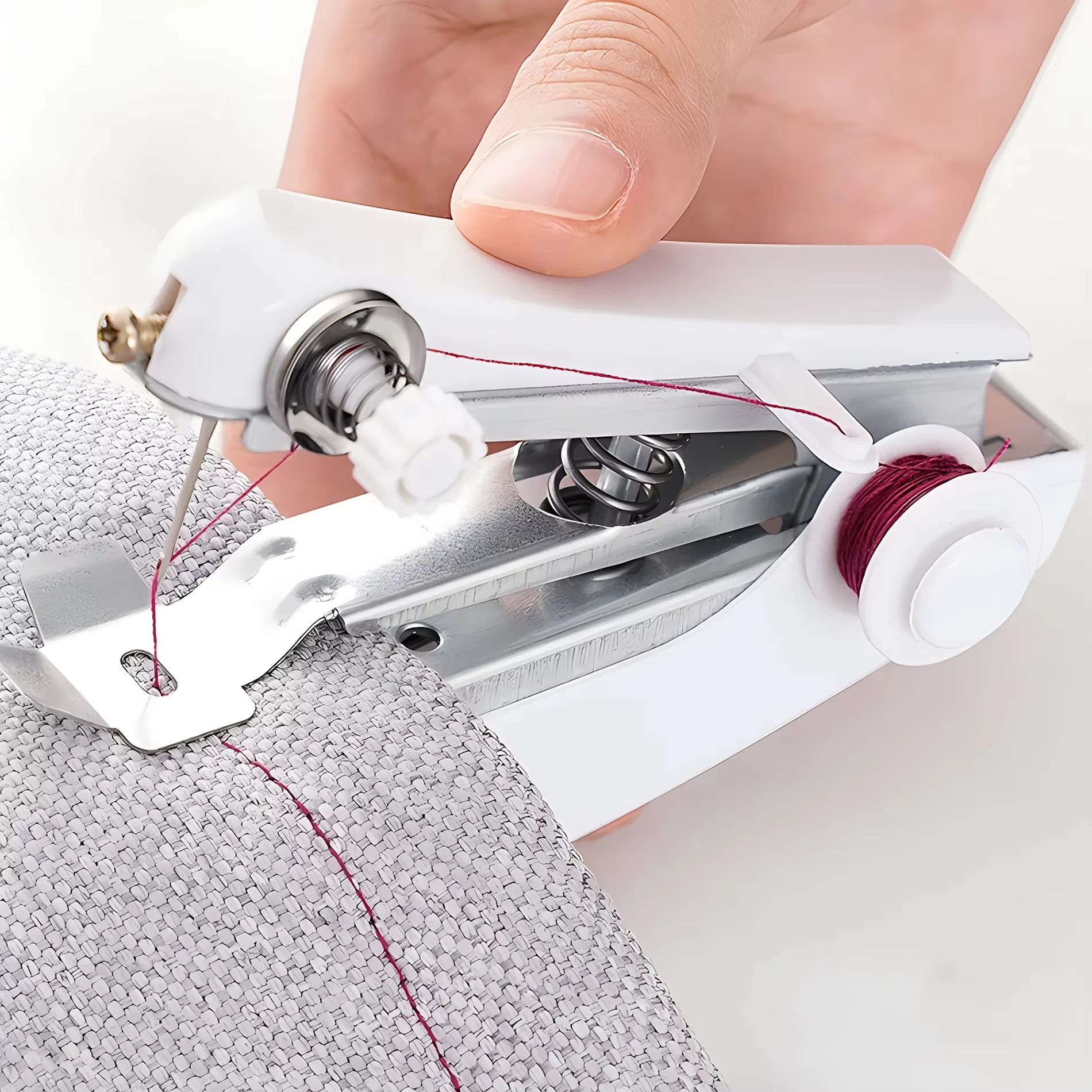 Portable Mini Cordless Stitch Machines Manual Sewing Machine Useful for DIY Household Clothes Leather Handheld Tools Accessories