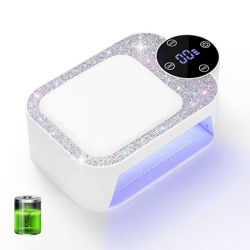 Rechargeable UV LED Nail Lamp Cordless Nail Dryer With Hand Pillow And Smart Sensor For Home & Salon To Curing All Gel view 3