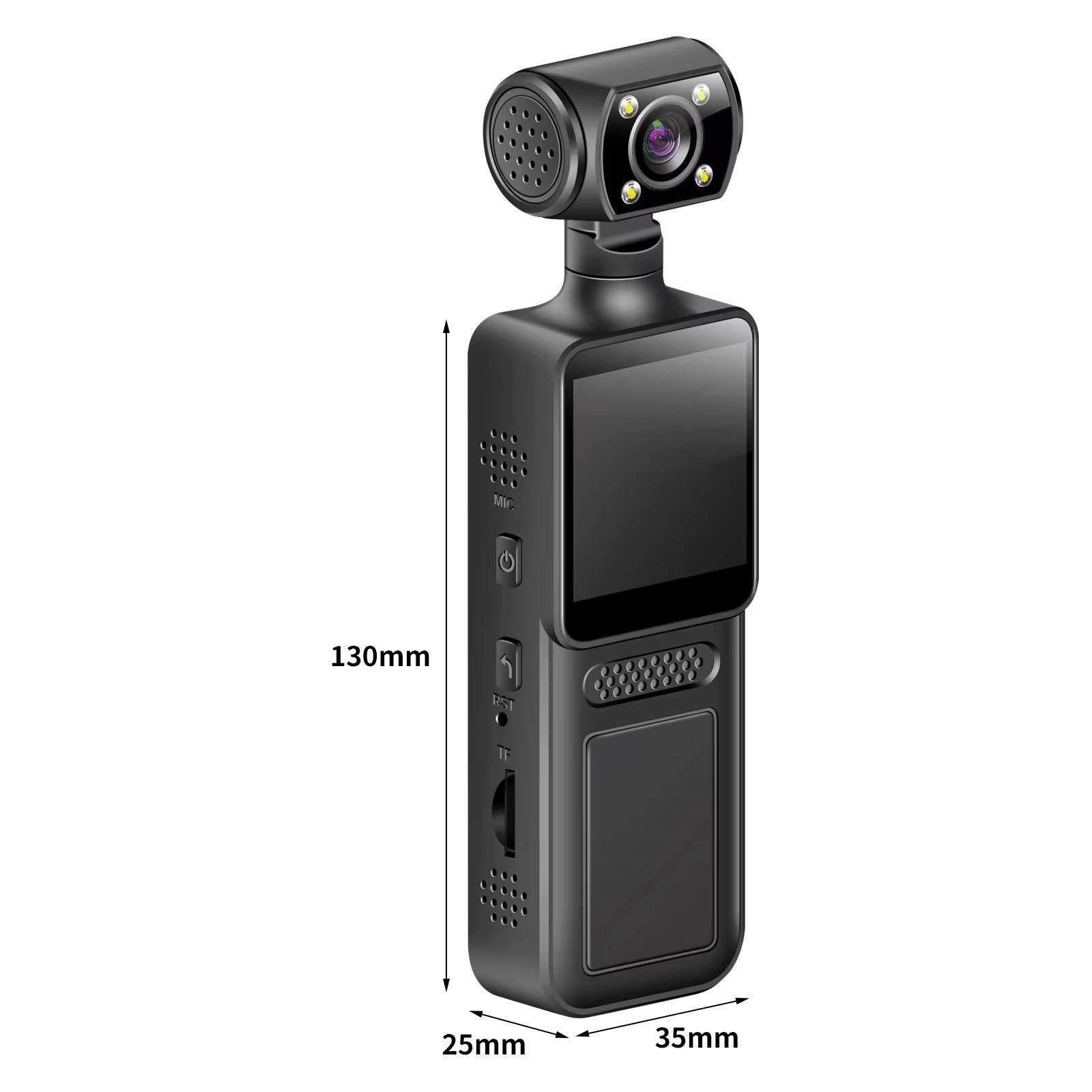 Mini Camera 4K HD Portable Digital Video Fitness Enthusiast Recorder Body Cam Infrared Night Vision Bike Camcorder Sports DV