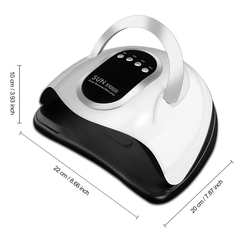 66 LED High Power Nail Lamp Professional UV LED Gel Nail Dryer with 4 Timers and Sensors Manicure Curing Light Salon Tool view 4