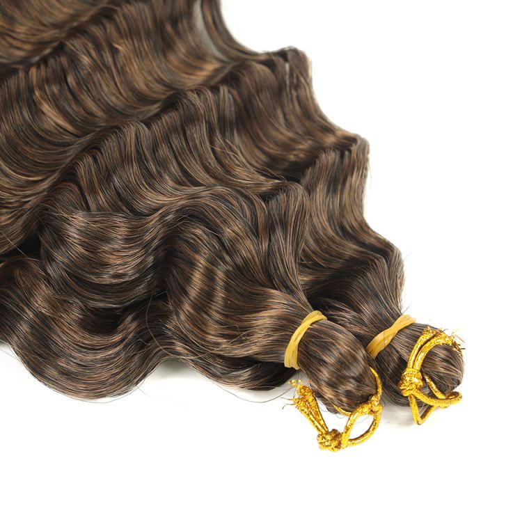 Synthetic Deep Wave Curly Crochet Twist Hair 32inch/80cm Braiding Hair Afro Curls 1Bundle/Lot Ombre Braid Hair Extensions Hair