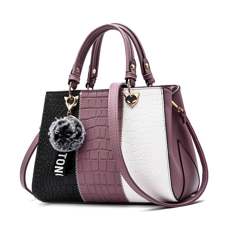 Women's bag 2025 new atmospheric shoulder handbag Korean version of fashion simple cross-body bag bag bag red F