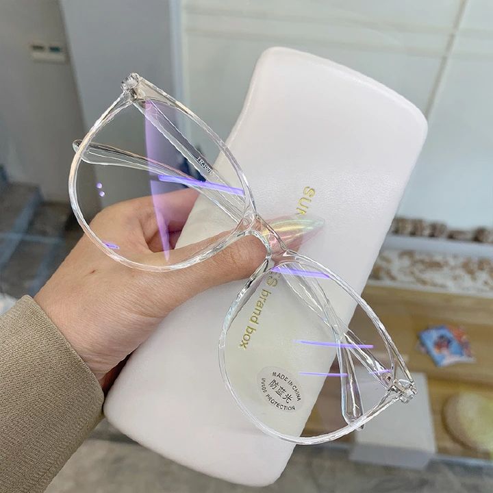 Transparent Computer Glasses Frame Women Men Anti Blue Light Eyewear Blocking Glasses Optical Spectacle Eyeglass Eyewear Frames