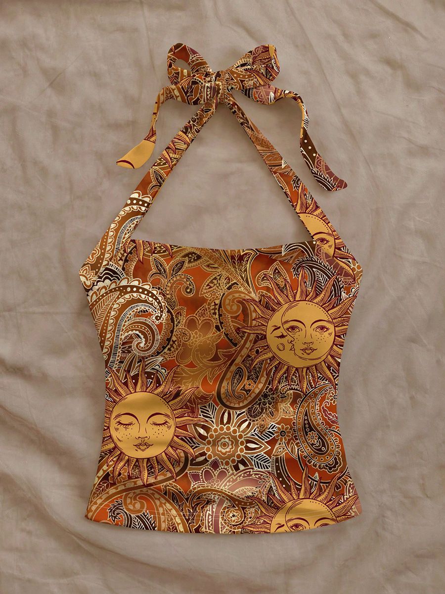 Strap top sexy neck hanging vest slim fit promotional price