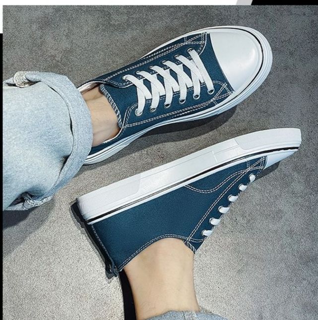 2025 New Men's Versatile Casual Sneakers, Korean Fashion Trend, Wear-Resistant & Breathable Canvas Shoes, Stylish Lightweight Skateboarding Shoes for Daily Leisure & Sports