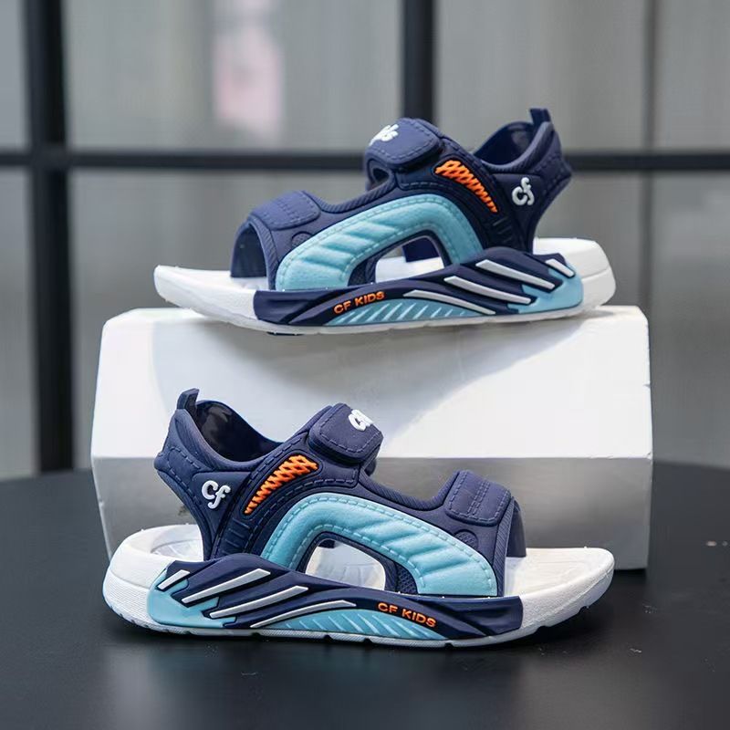 Kids Sandals Soft Sole Lightweight Boys Girls Beach Shoes Non-Slip Breathable Waterproof Summer Sports Sandals
