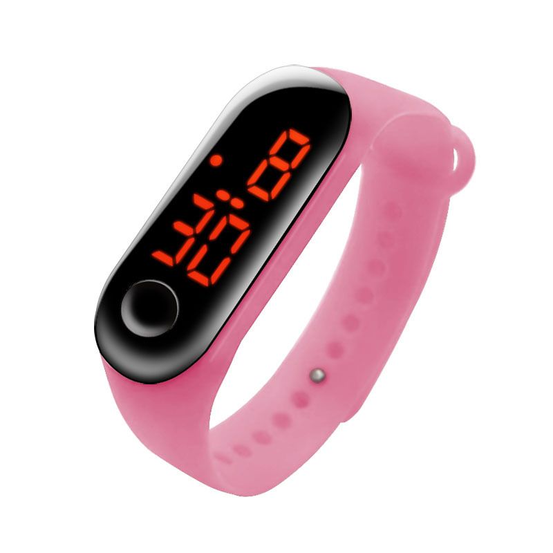 Fashion Bracelet Watch for Kids Girls Boys Sport Electronic Wristwatch LED Waterproof Digital Clock Touch screen Touch screen made in China