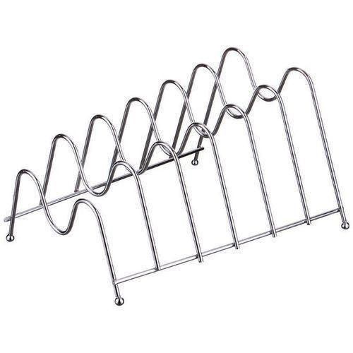 1Pc Multi-Layer Dish Rack Plate Holder – Kitchen Organizer for Drying Plates, Bowls & Stainless Pots lids – Space-Saving, Durable & Rust-Resistant