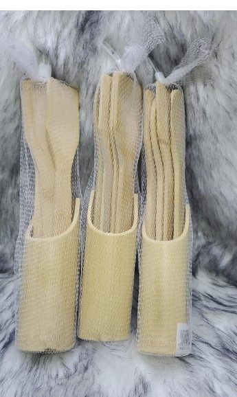 5 In 1 Mwiko Set. Made of non-toxic food grade bamboo wood. Easy to clean and it's convenient to use. Dish washer safe.