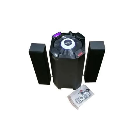 Amtec AM-006 Powerful Bluetooth Soundbar – Deep Bass, Wireless & Wired Connectivity, USB, AUX, FM Radio, Remote Control, Home Theater Speaker System