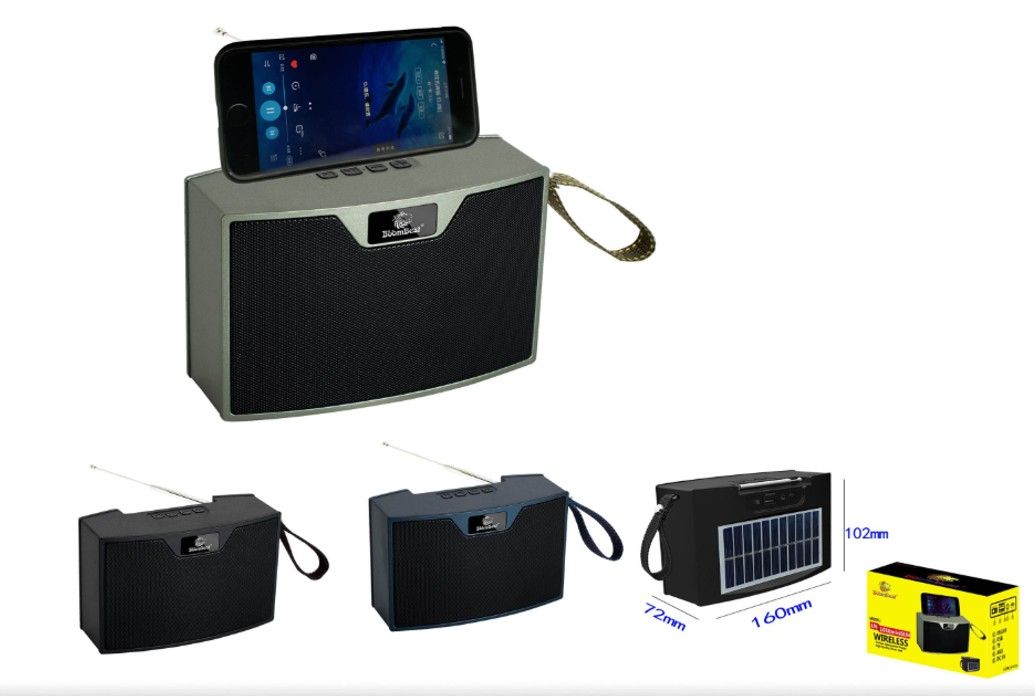 BOOMBEST LN-1016 MINI SUN SOLAR BLUETOOTH SPEAKER – PORTABLE AUDIO WITH ECO CHARGING