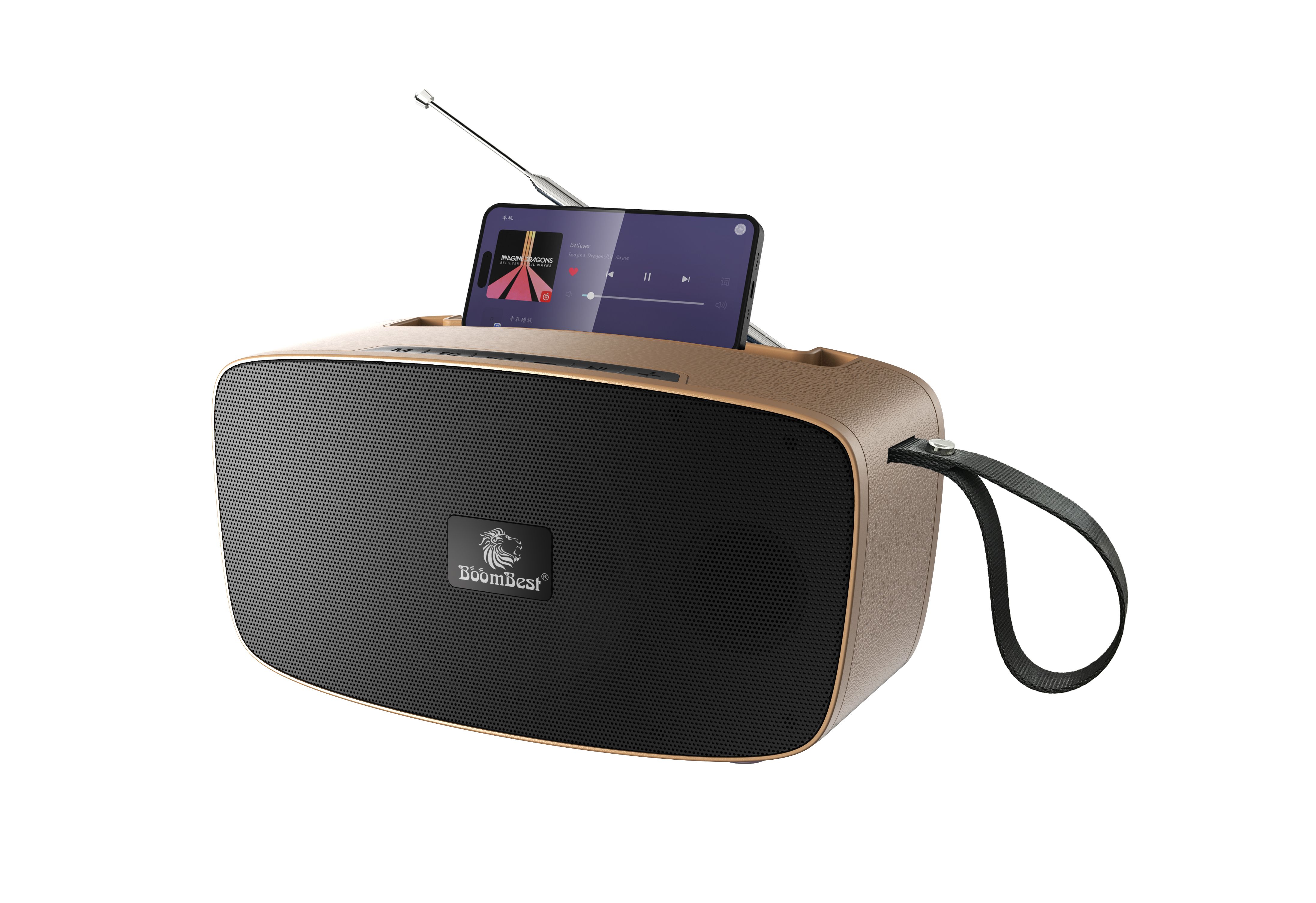 BOOMBEST LN-1116SUN WIRELESS BLUETOOTH SPEAKER WITH SOLAR CHARGING AND POWERFUL AUDIO