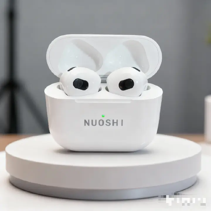 NUOSHI Air Pro NS2  Heavy bass Earpods Wireless Bluetooth Earphone Super Long batterylife 40H Single ear 4.3g 5.3 Touch Control for all Smart phone