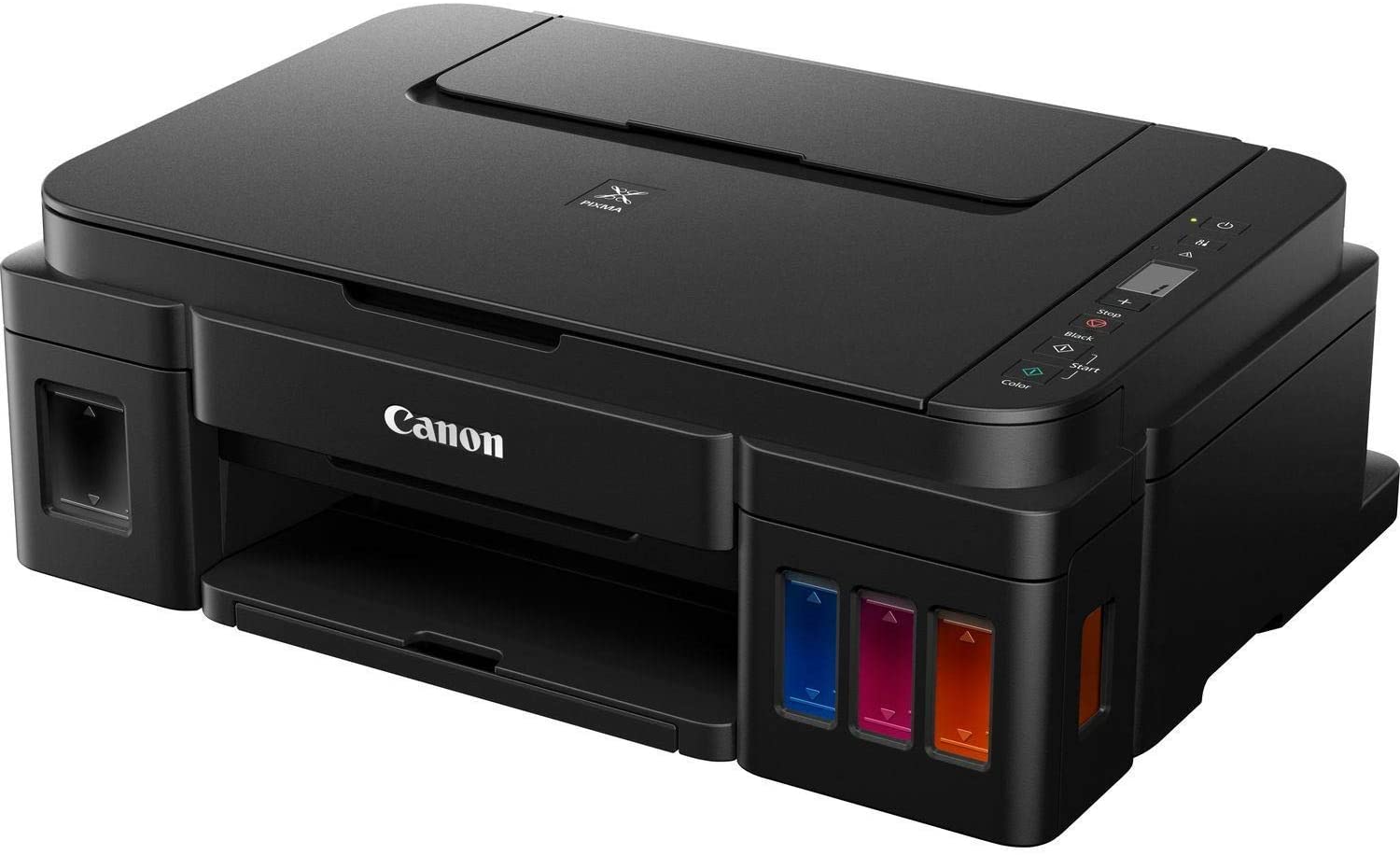 Canon PIXMA G2410 All-in-One Printer | Print, Scan, Copy | Refillable Ink Tank System | Wi-Fi | Borderless Printing | Low-Cost Printing | Black | Brand New