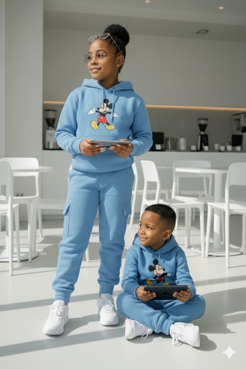 HEAVY QUALITY TRACKSUITS FOR BOYS AND GIRLS (UNISEX SETS) 3YEARS -12 YEARS 
HOODIES AND SWEATPANTS