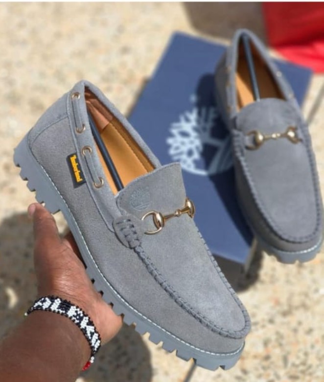 Men Stylish Suede Classic Loafers Luxury Casual and Official Shoes with Metal Buckle Elegant Slip-On Formal Office Wedding Party Footwear Comfortable Durable Fashion Design