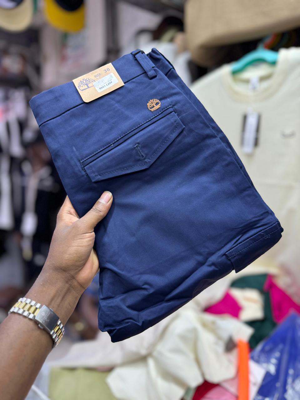 Men Khaki Shorts Premium Quality Casual Cotton Shorts Sizes 30-38 Comfortable Breathable Durable Summer Shorts for Travel Outdoor Wear Daily Casual Fashion