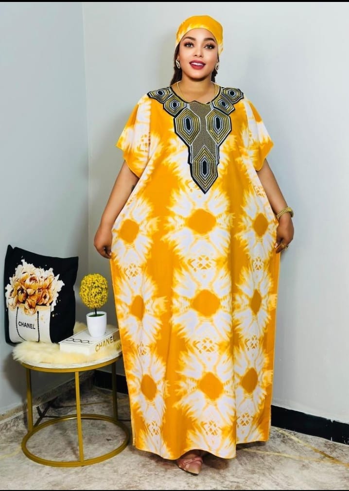 Elegant Women Deras with Matching Scarf Modest Ladies Long Dress Comfortable Stylish Islamic Wear Abaya Style Outfit for Casual Wear Events and Daily Fashion