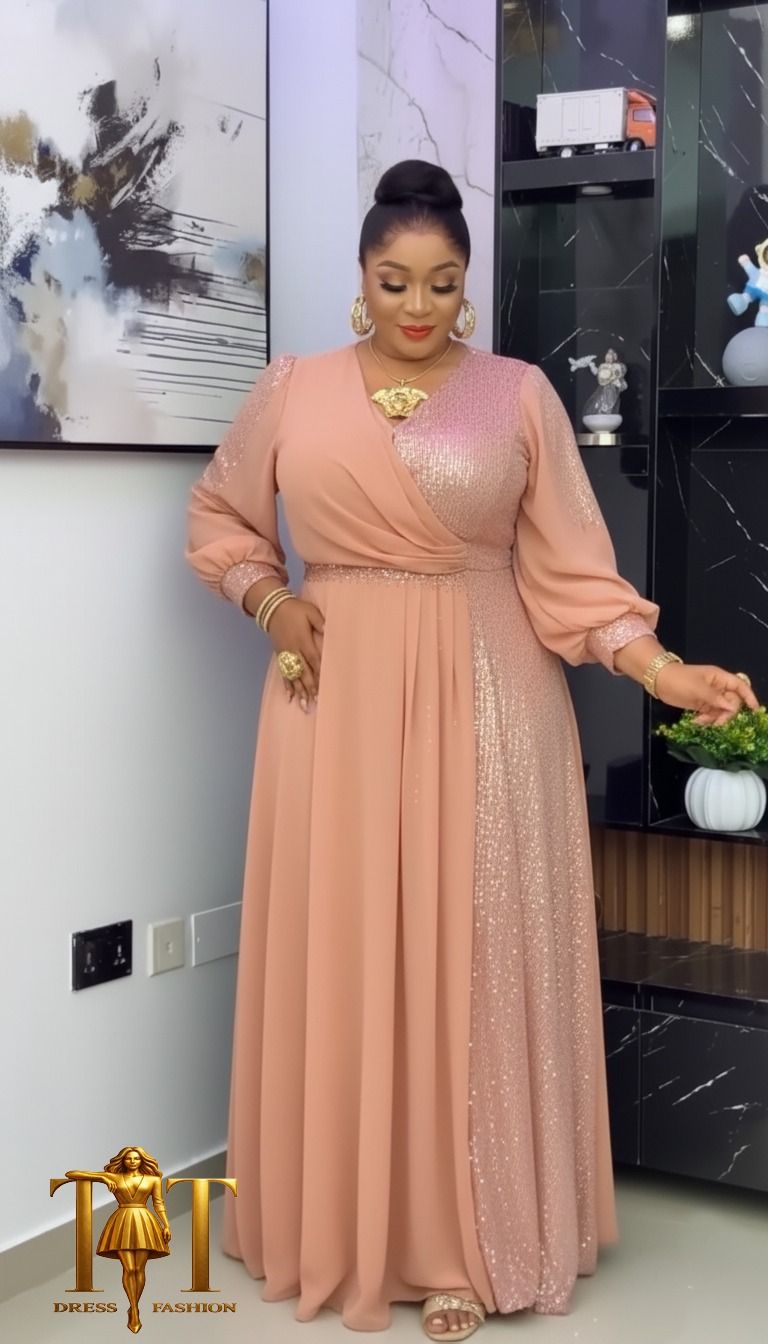 Women Semi Turkey Maxi Dress Elegant Modest Long Dress for Ladies Stylish Comfortable Maxi Dress for Church Events Office and Special Occasions Size 40–48 Fits 44–54