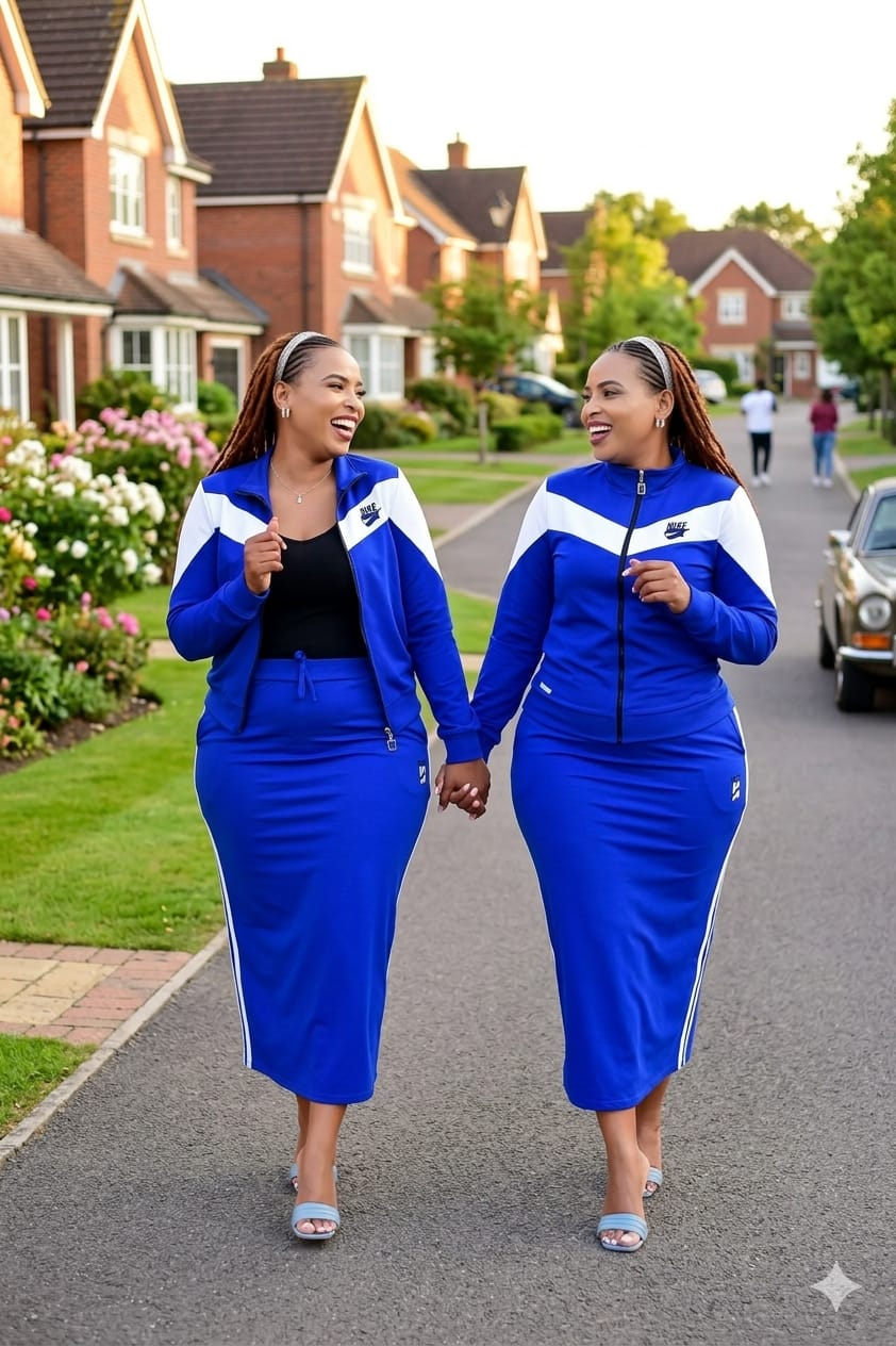 Women 2 Piece Turkey Track Skirt Set Stylish Top and Skirt Outfit Plus Size Ladies Casual Sporty Wear Comfortable Matching Set for Travel Gym Everyday Fashion Sizes 2XL to 6XL