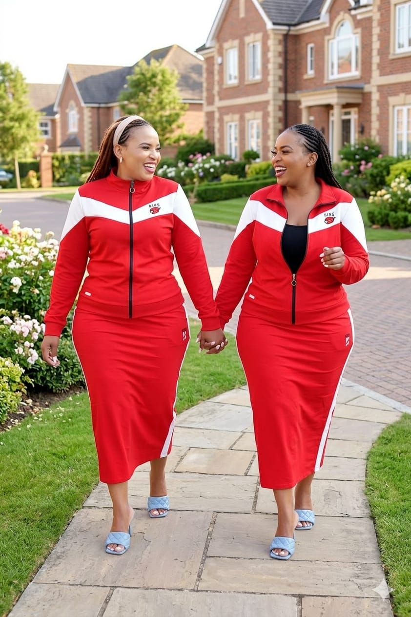 Women 2 Piece Turkey Track Skirt Set Stylish Top and Skirt Outfit Plus Size Ladies Casual Sporty Wear Comfortable Matching Set for Travel Gym Everyday Fashion Sizes 2XL to 6XL