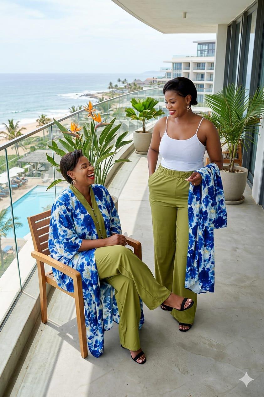 Women 3 Piece Boubou Set Free Size Boubou Top White Vest and Trouser Outfit Stylish Modest Ladies Set Comfortable Casual Wear for Travel Home Events One Size Fits Most