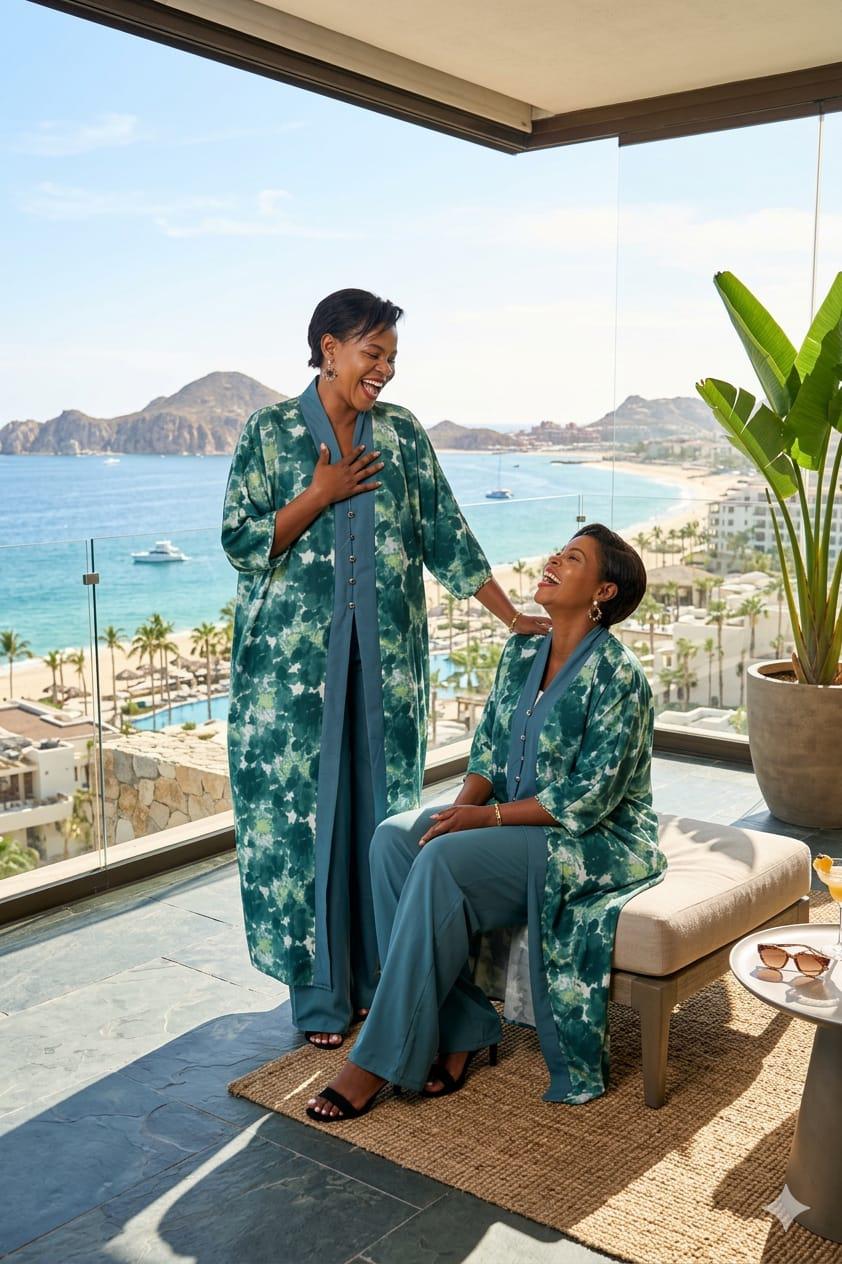 Women 3 Piece Boubou Set Free Size Boubou Top White Vest and Trouser Outfit Stylish Modest Ladies Set Comfortable Casual Wear for Travel Home Events One Size Fits Most