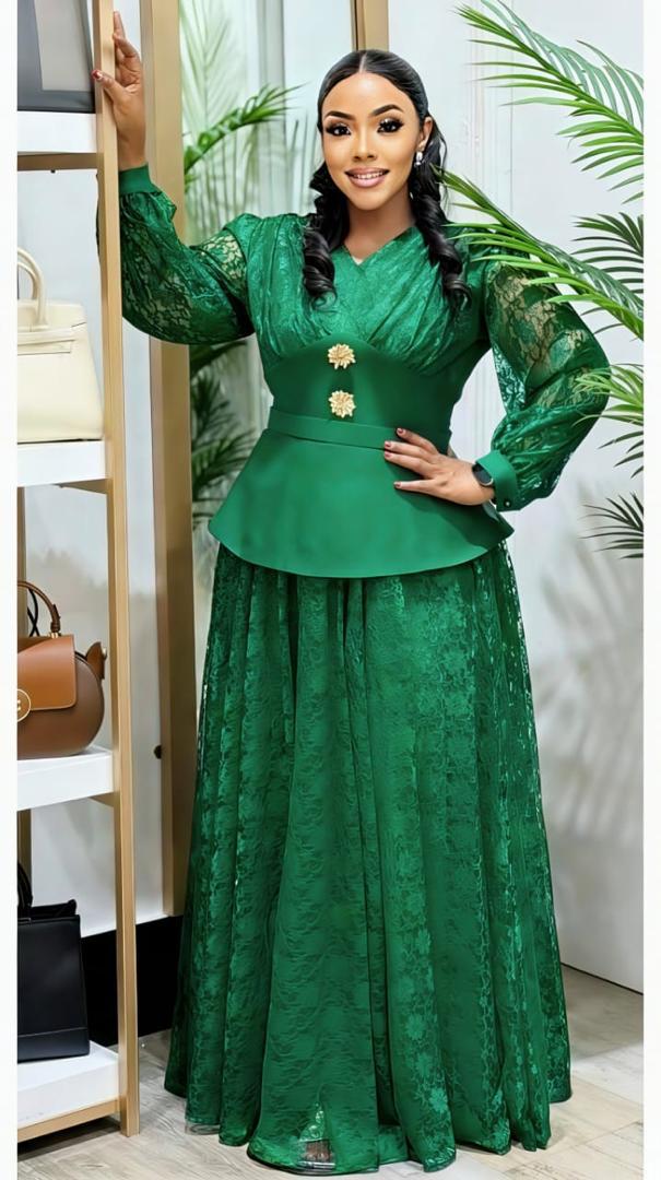 Women Beautiful Maxi Dress Elegant Long Dress Stylish Ladies Casual and Formal Outfit Comfortable Flowing Fashion Dress for Church Parties Events Everyday Wear Sizes L to 2XL