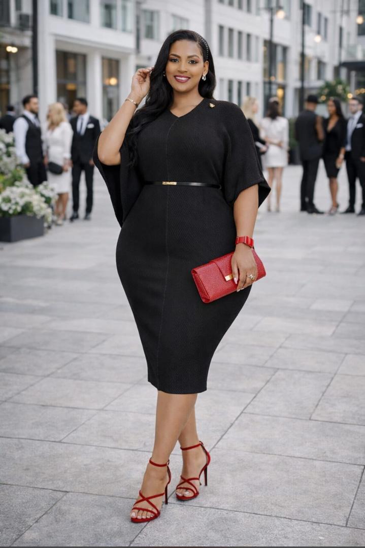 Women Semi Turkey Mid Dress Cute Stylish Midi Dress Elegant Casual Outfit Comfortable Fashion Wear for Office Church Travel Everyday Look Soft Fabric Sizes 44 to 52