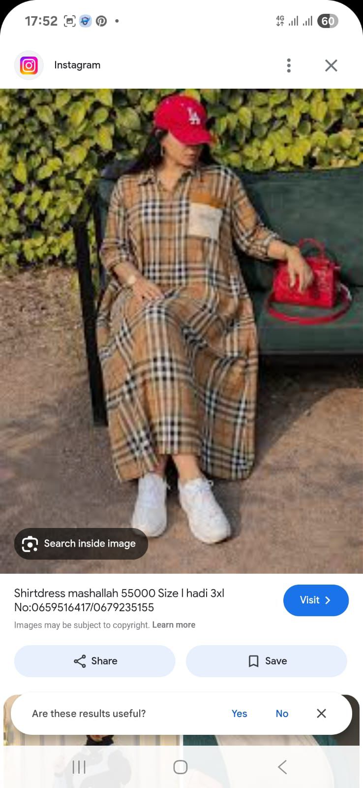 Women Burberry Style Shirt Dress Elegant Button Down Dress Stylish Long Sleeve Casual Outfit Comfortable Fashion Wear for Office Travel Everyday Look Big Fit Sizes L to 2XL