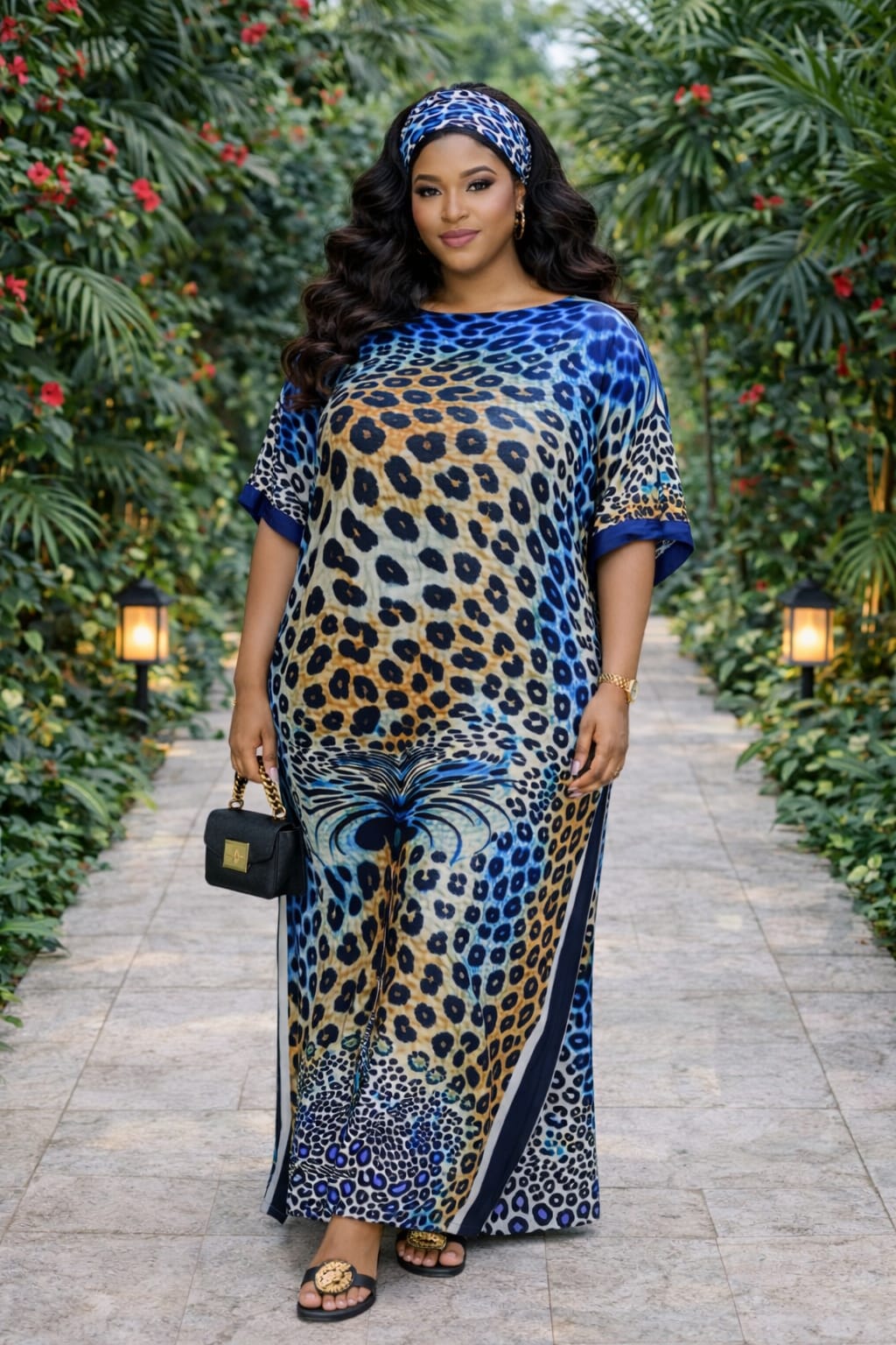 Women Silk Dera Free Size Elegant Kaftan Dress Soft Flowy Boubou Style Outfit Comfortable Stylish Ladies Wear for Home Travel Events Casual Fashion One Size Fits Most