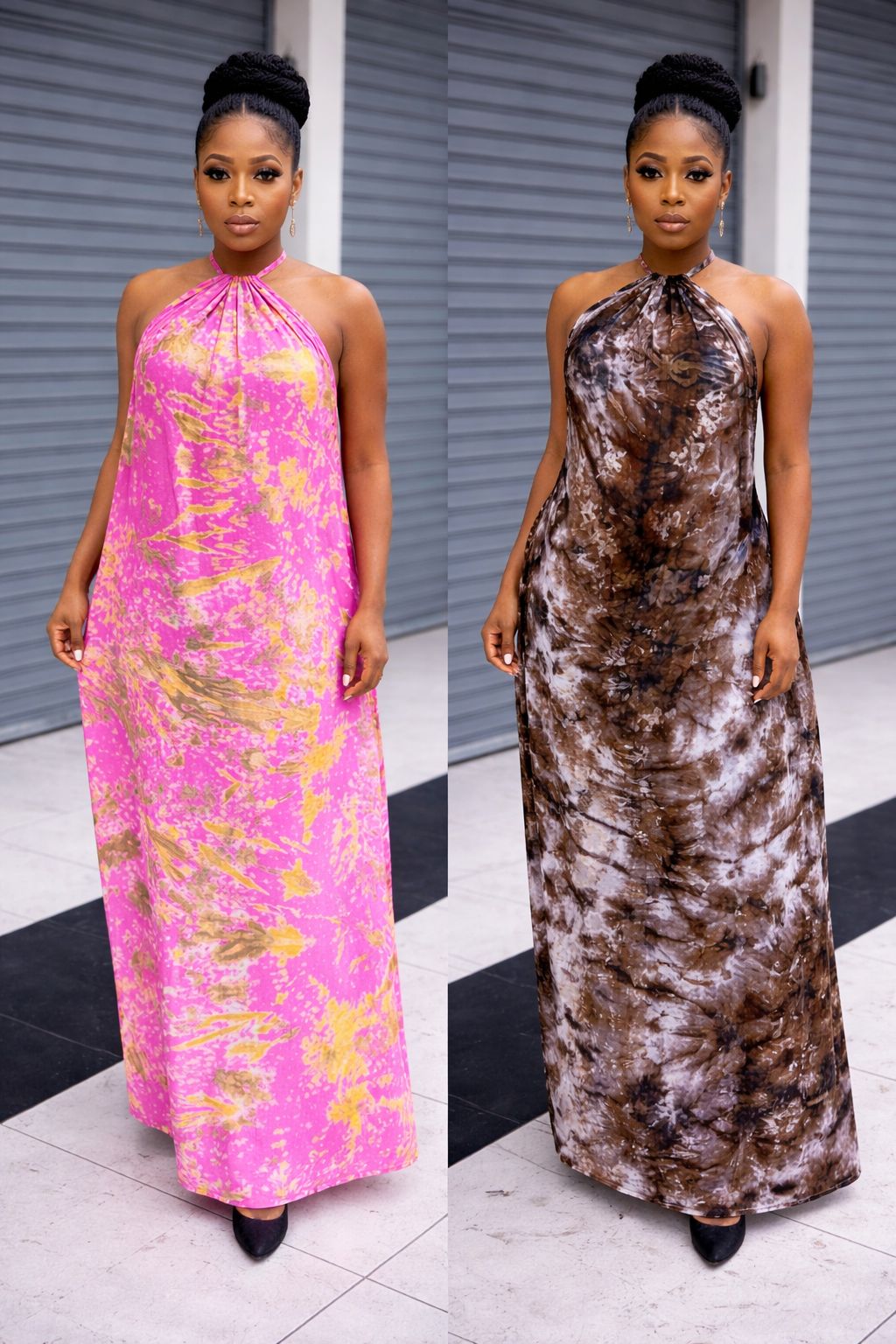 Women Backless Dera Free Size Maxi Dress Long Flowy Kaftan Comfortable Breathable Fabric Elegant Stylish Casual Wear Quality Ladies Outfit One Size Fits Most