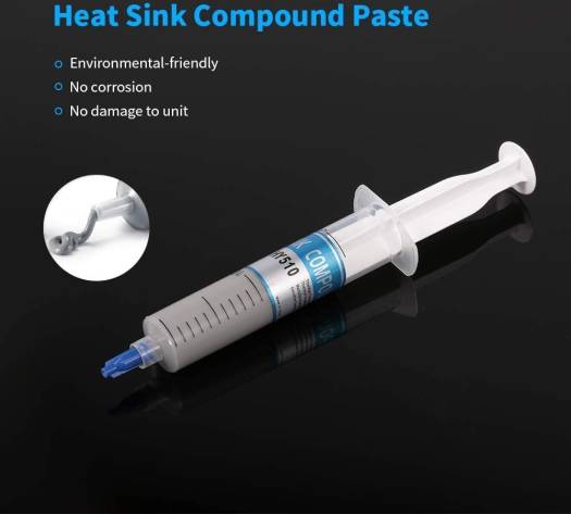 HM501 Thermal Paste – High-Performance Heat Sink Compound for CPU, GPU, PC Cooling, Grey Thermal Grease, High-Temperature Conductive Paste