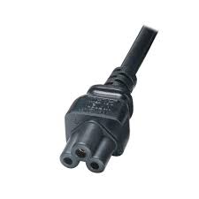 Laptop Flower Power Cable – 3-Prong AC Power Cord for Laptop Chargers, Printers & Other Electronics (Flower-Type Connector)